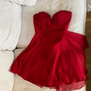 Red Short Dress